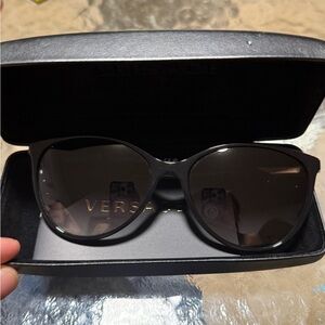 Versace Elegant Black Sunglasses